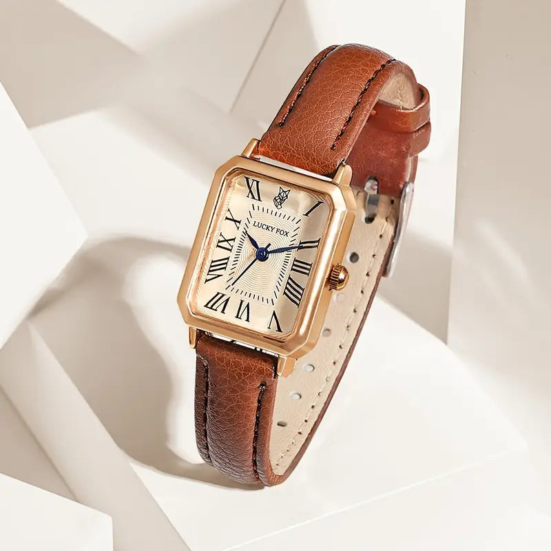 Vivienne Crest Watch | Gold