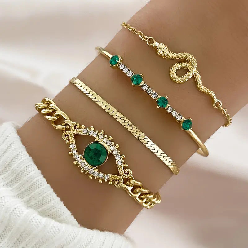 Selena Virelle Bracelet Set | Gold