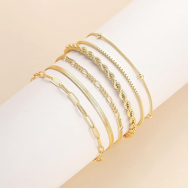 Isabel Varetta bracelet set | Gold