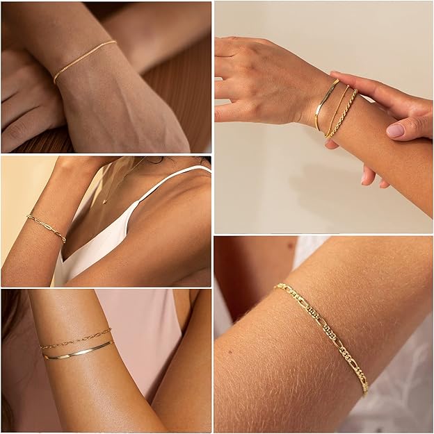 Isabel Varetta bracelet set | Gold