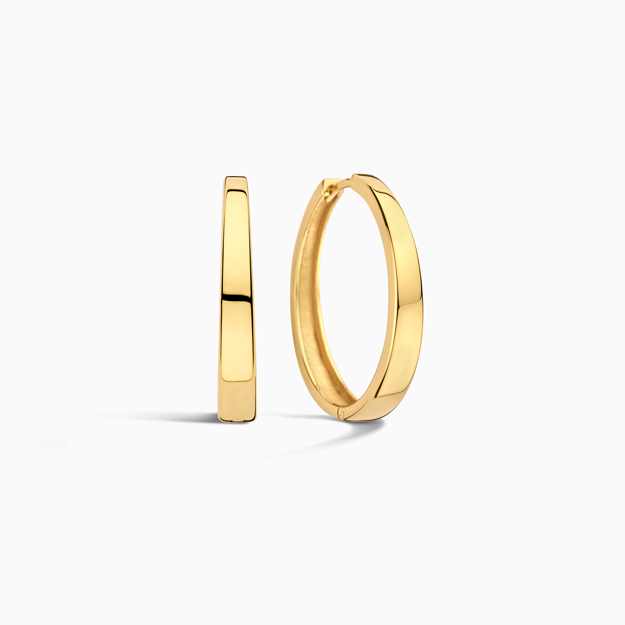 Mia Statement Hoops | Gold