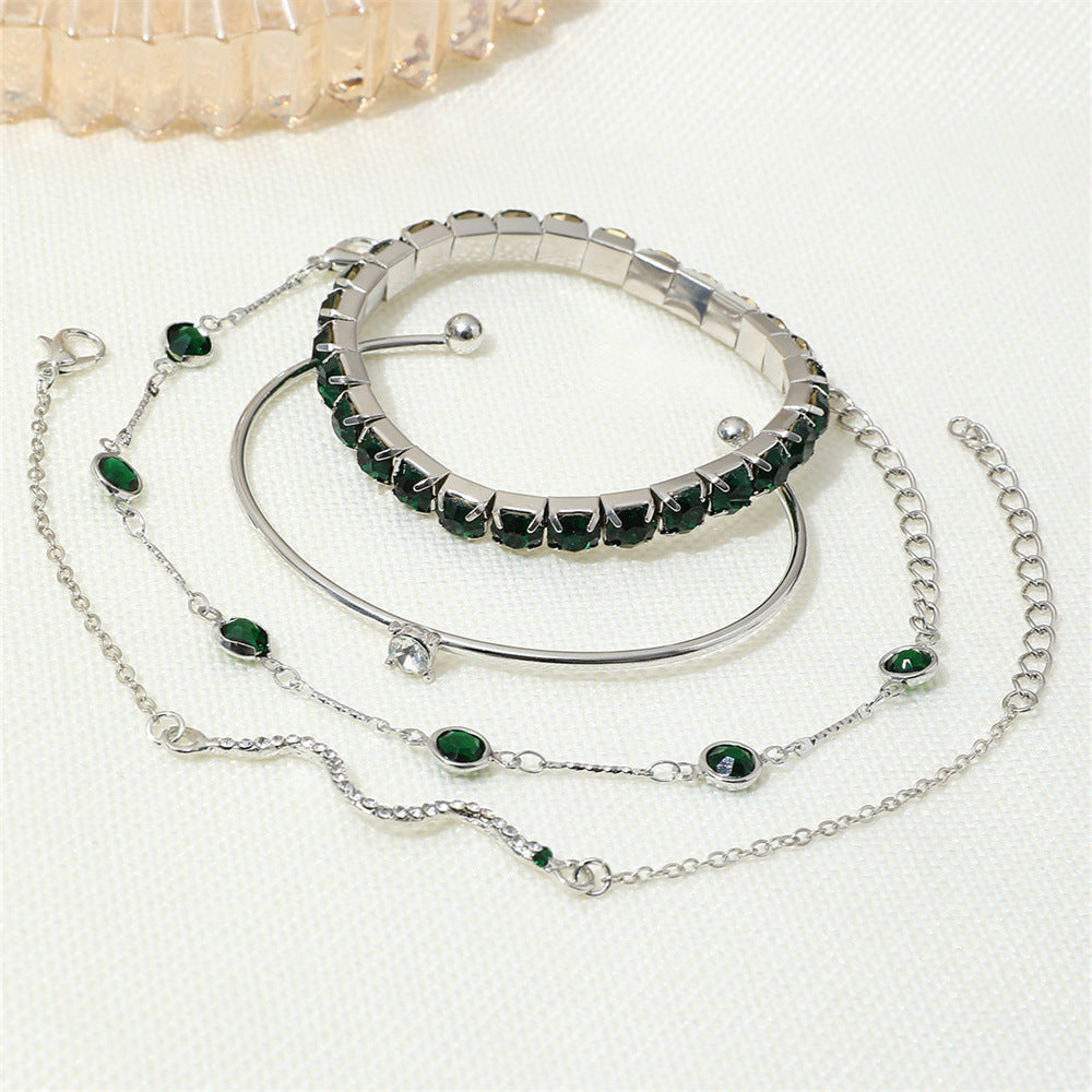 Celina Fairwyn Bracelet Set | White Gold