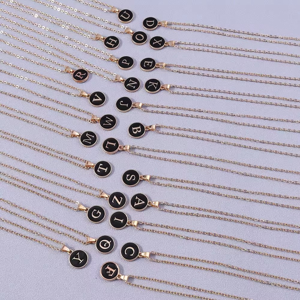 Colette Initial Necklace | Gold
