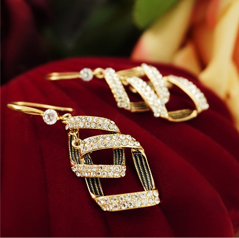 Estelle Vivara Layered Earrings | Gold