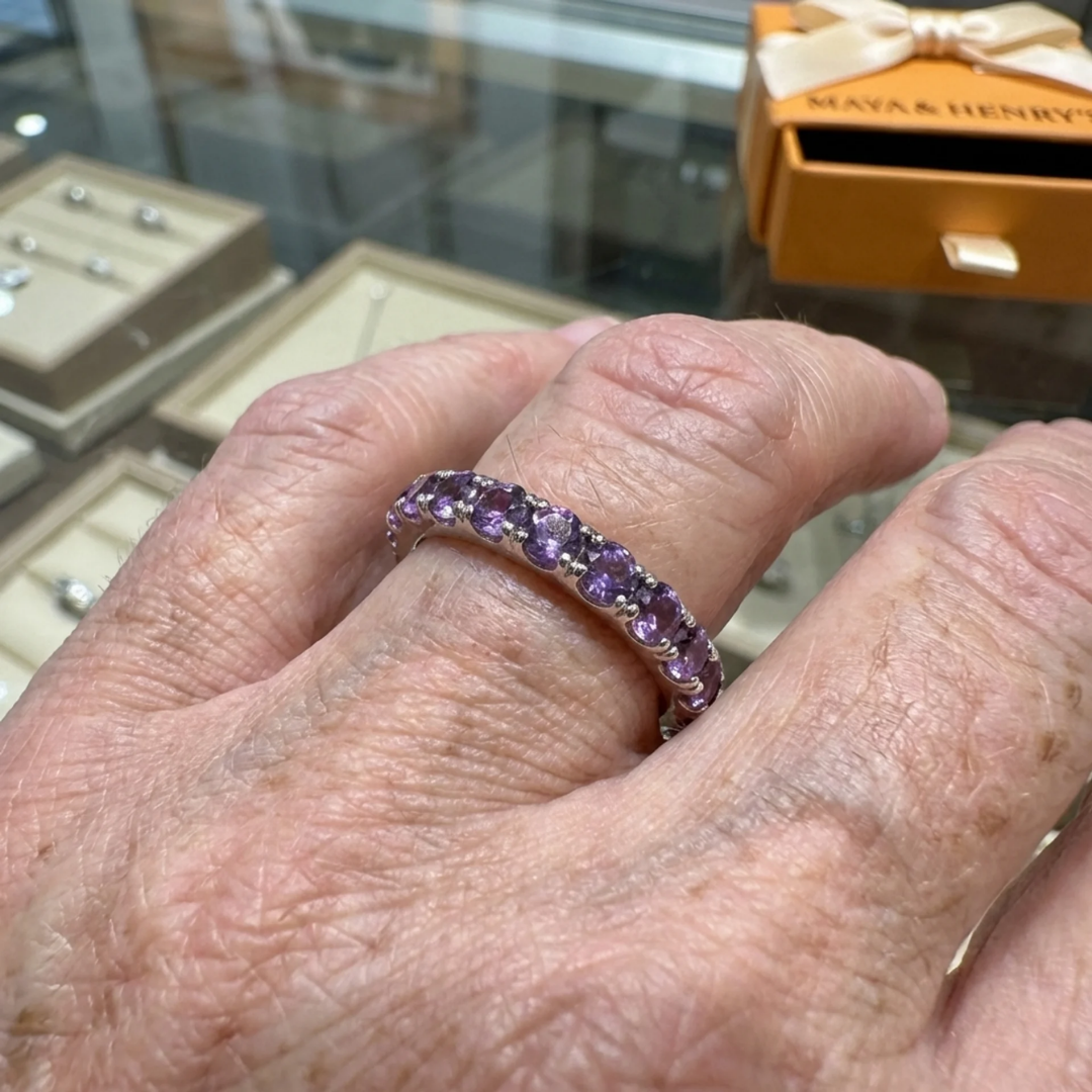 Samira Amelune Ring | White Gold