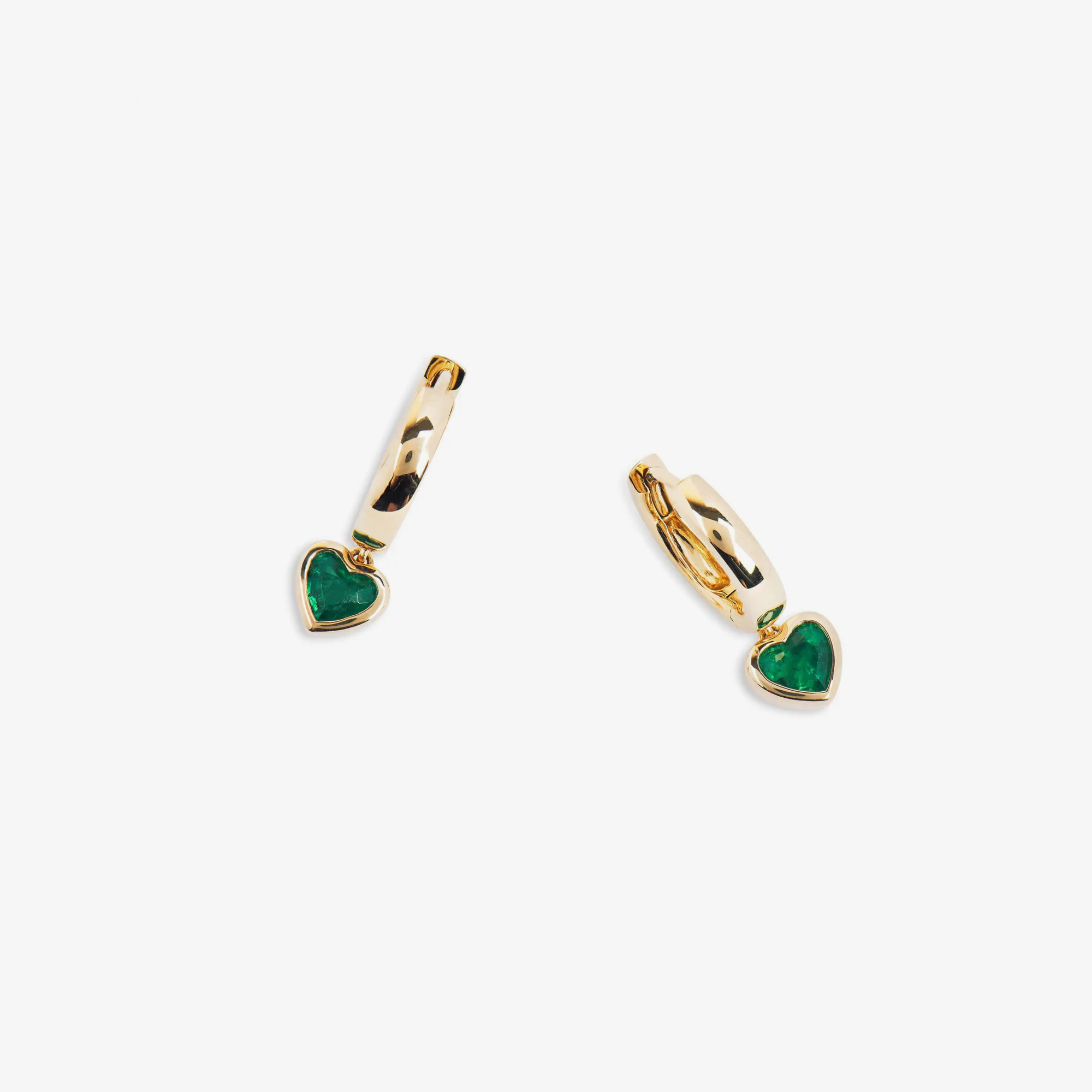 Verdant Starlight Diamond Earrings