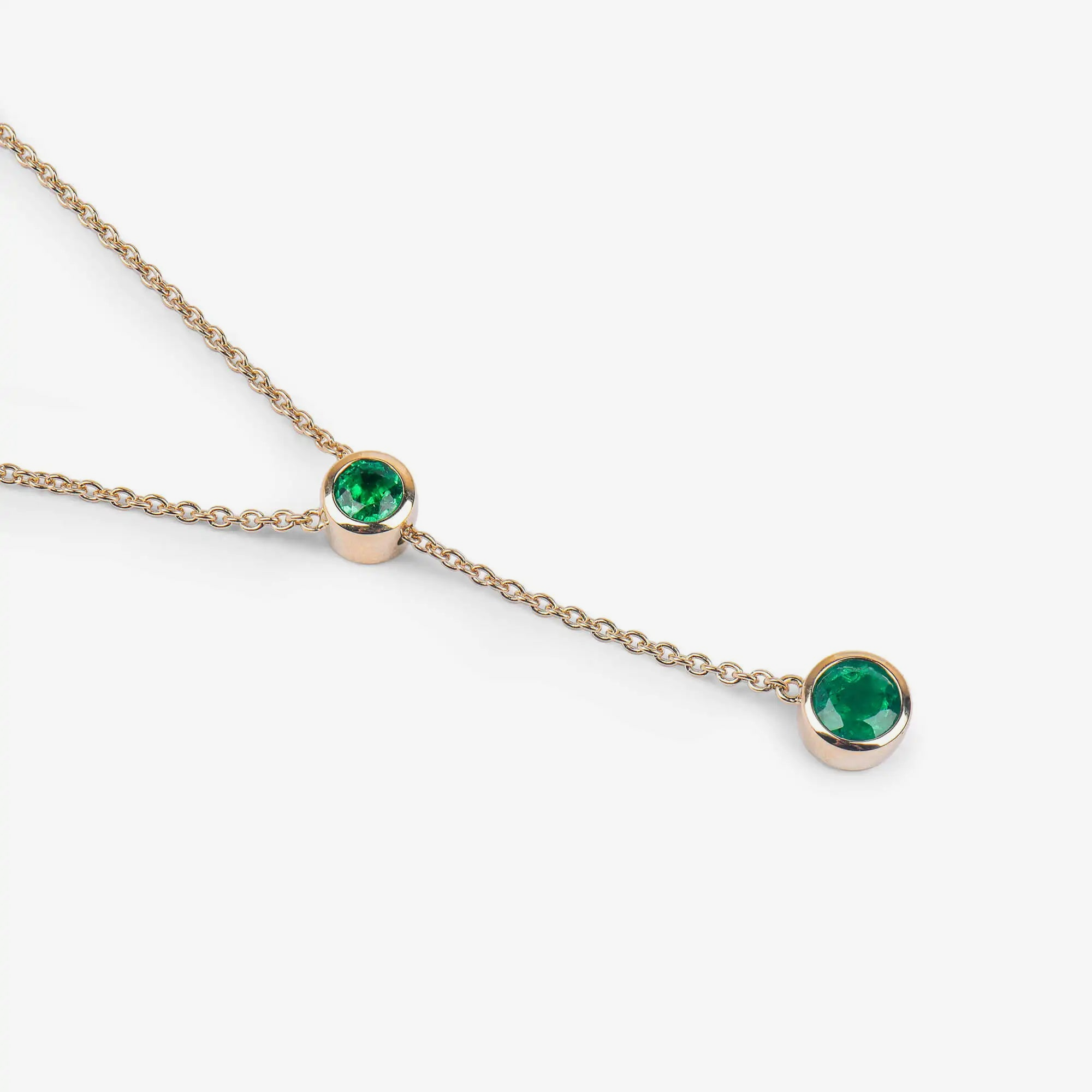 Vivian's Vine Emerald Necklace