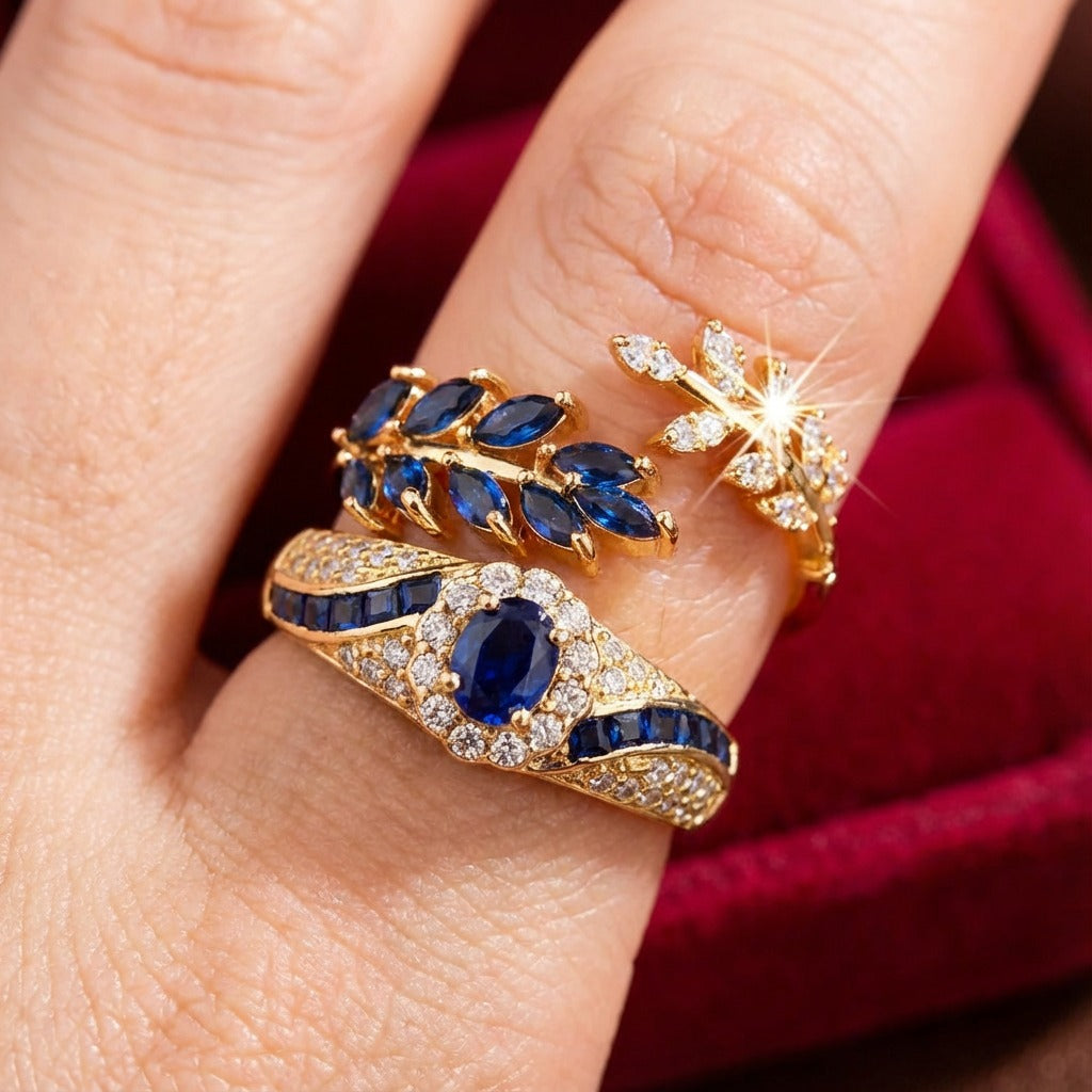 Aveline Morelle ringset | Gold