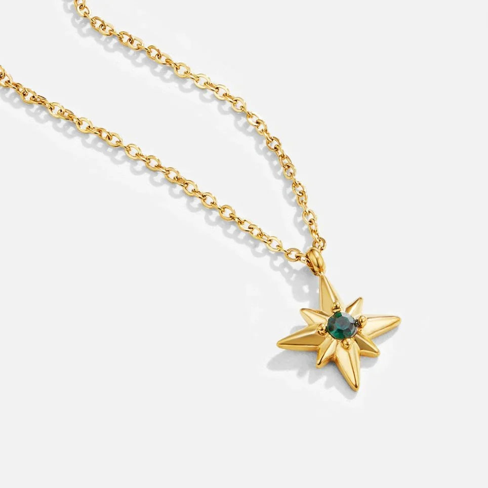 Celeste Celestial Gem Necklace | Gold