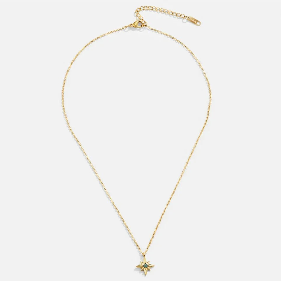 Celeste Celestial Gem Necklace | Gold
