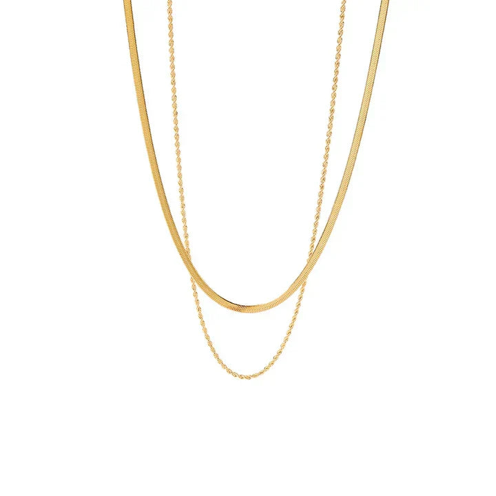 Julia Solenne Necklace | Gold