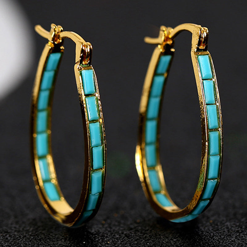 Cassian Edge Hoops | Gold