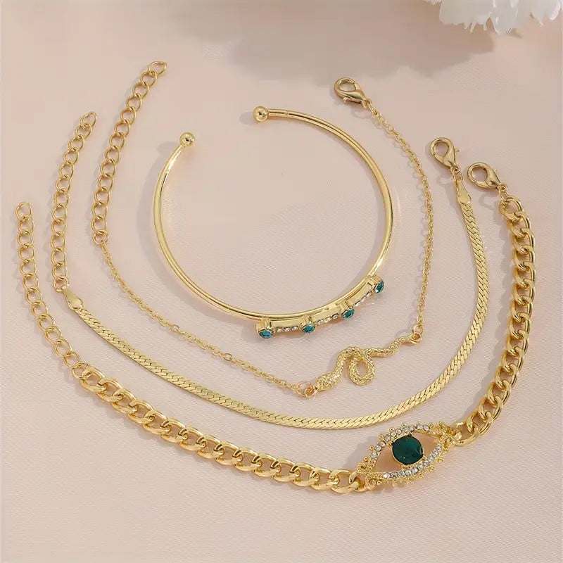 Selena Virelle Bracelet Set | Gold