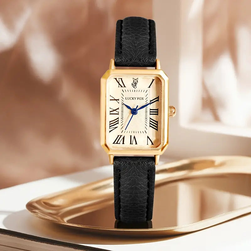 Vivienne Crest Watch | Gold