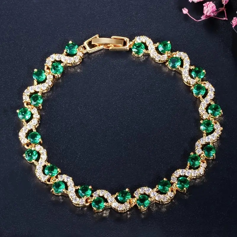 Flora Emerelle Bracelet | Gold