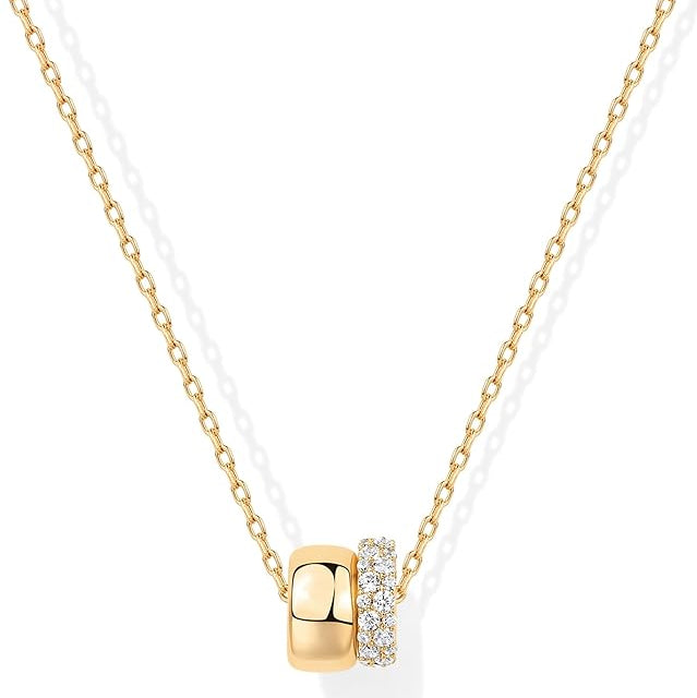 Luna Duo Necklace | Gold