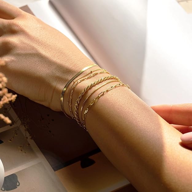 Isabel Varetta bracelet set | Gold