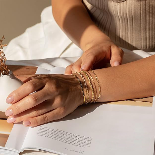 Isabel Varetta bracelet set | Gold