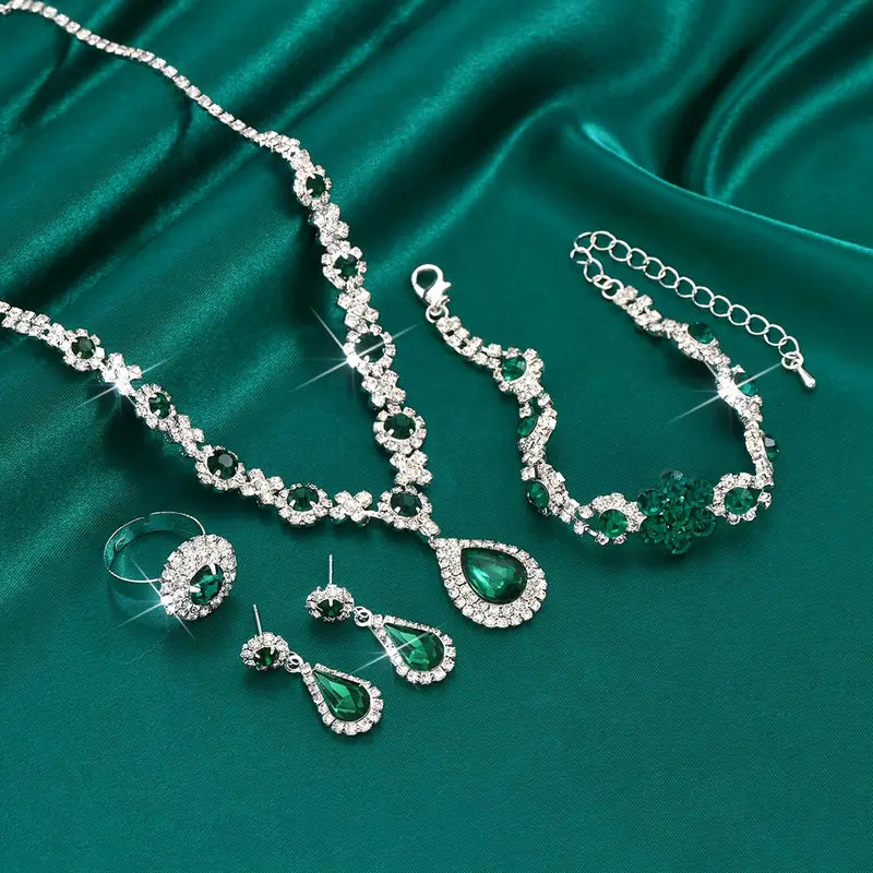 Alessia Lyselle Jewelry Set | White Gold