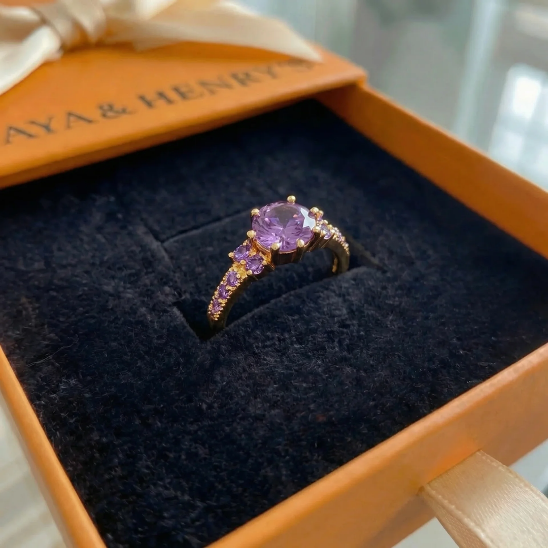 Delia Virelle Ring | Rose Gold