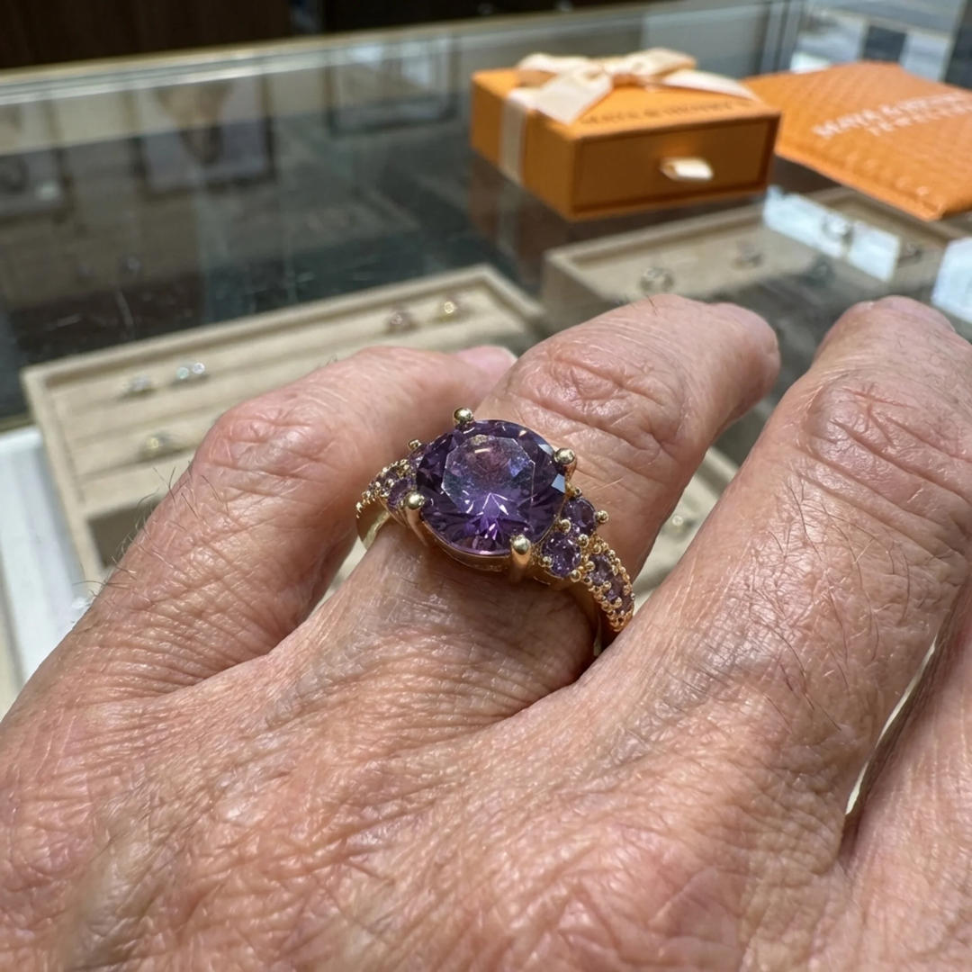 Delia Virelle Ring | Rose Gold