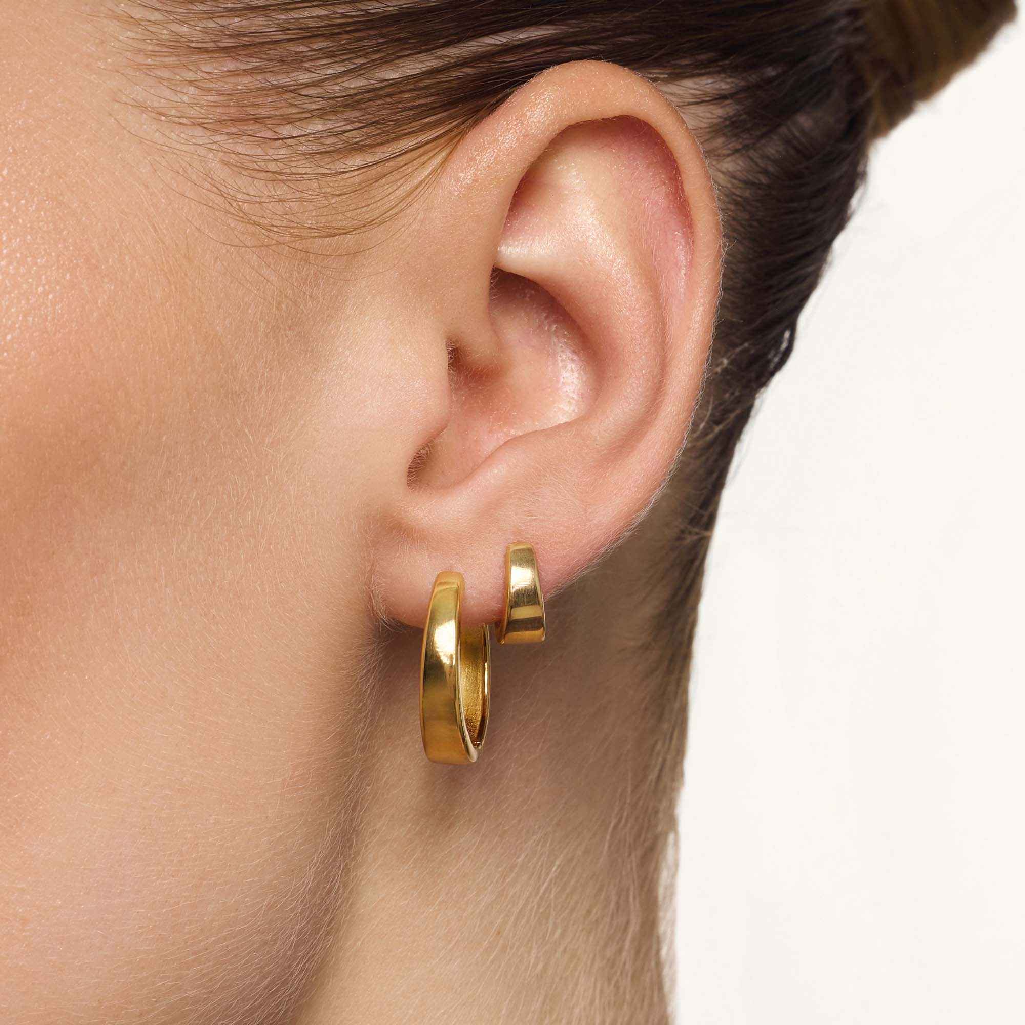 Mia Hoops | Gold