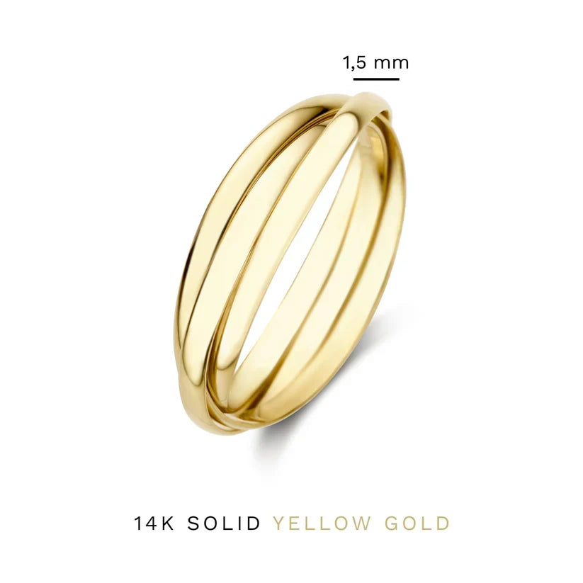Léa Brielle Ring | Gold