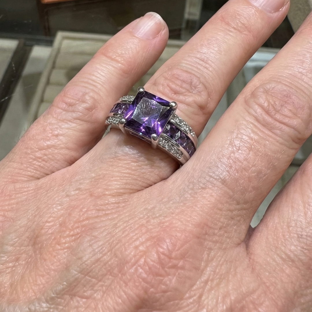 Cassia Lilacmont Ring | White Gold