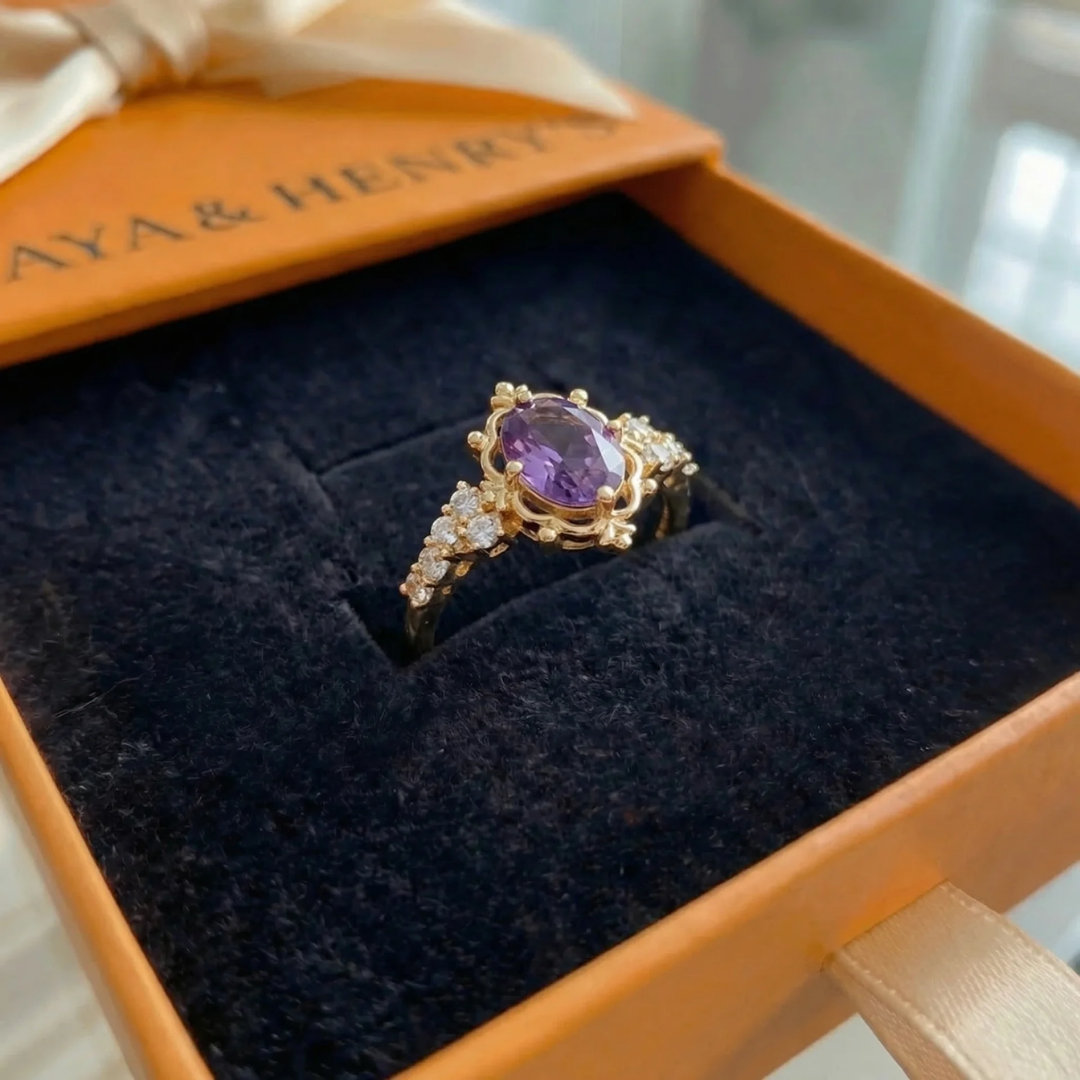 Eveline Tiara Ring | Gold