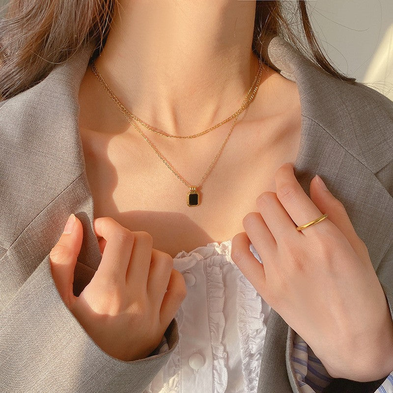 Celine Marielle Layered Necklace | Gold