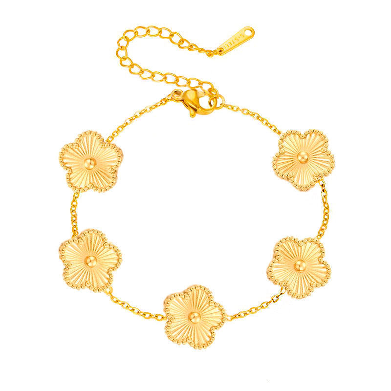Fiorella Bloom Charm Bracelet | Gold
