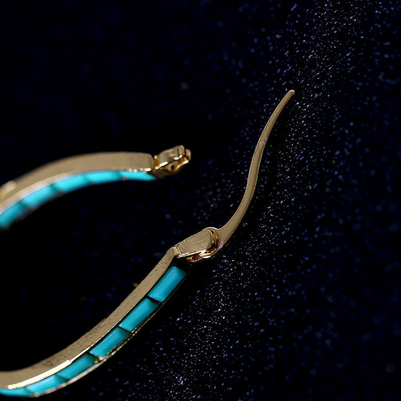 Cassian Edge Hoops | Gold