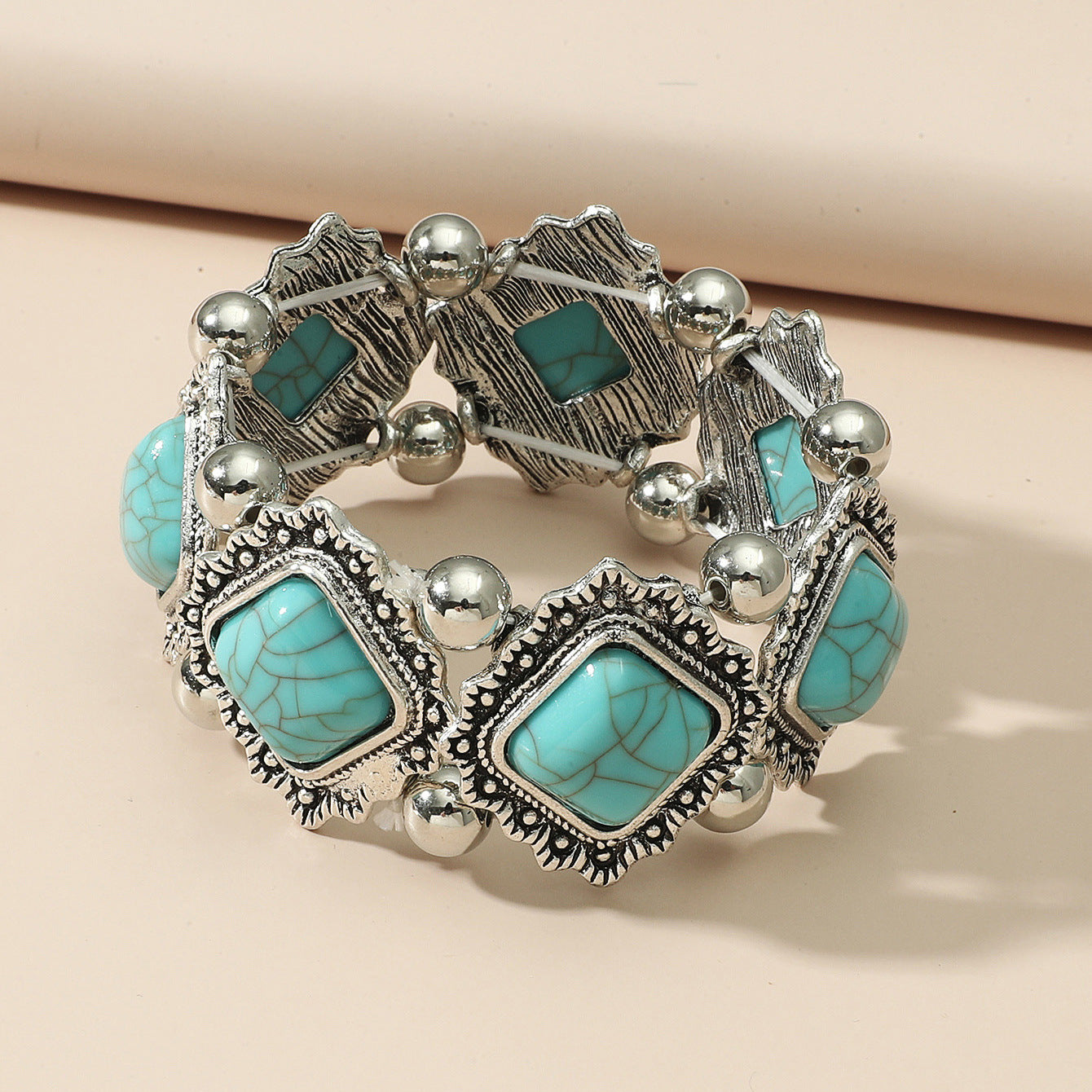 Samara Relic Bracelet | White Gold