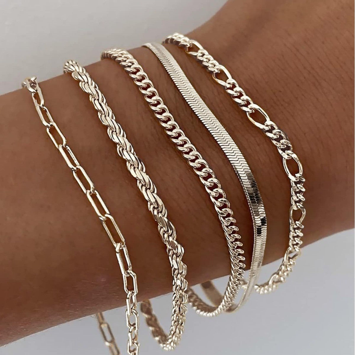 Elliot Renner Bracelet Set | Gold