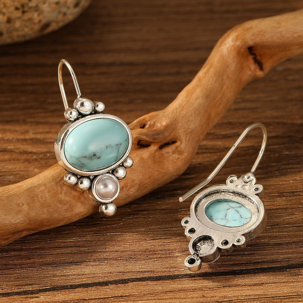 Brielle Shorelight Earrings | White Gold