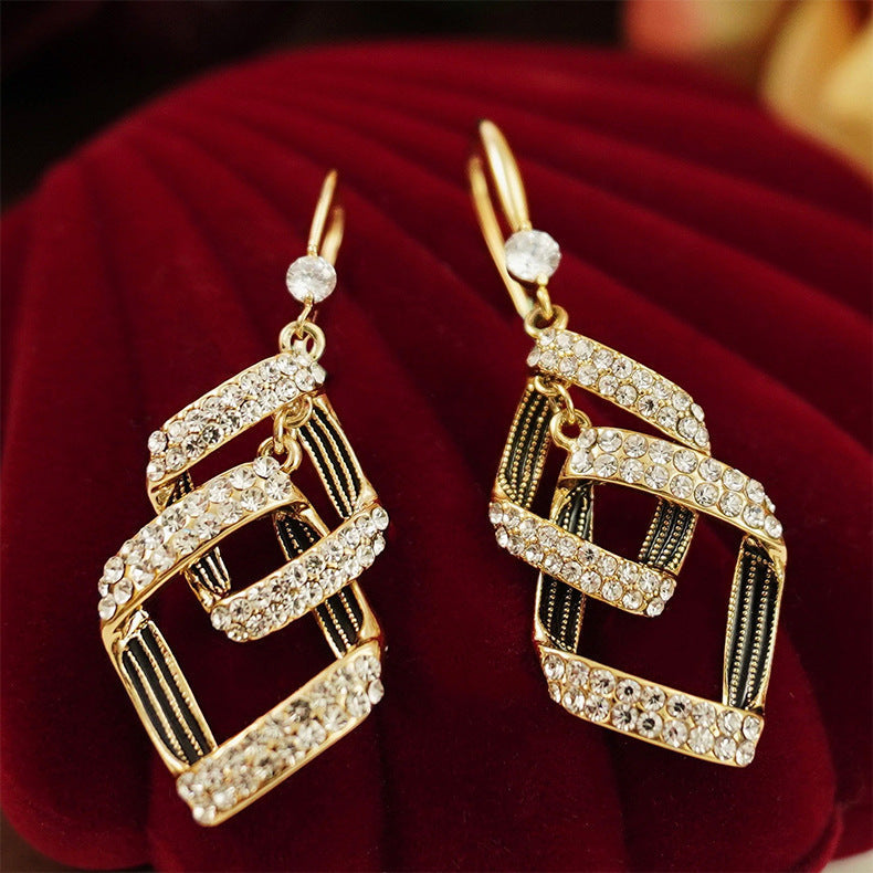 Estelle Vivara Layered Earrings | Gold