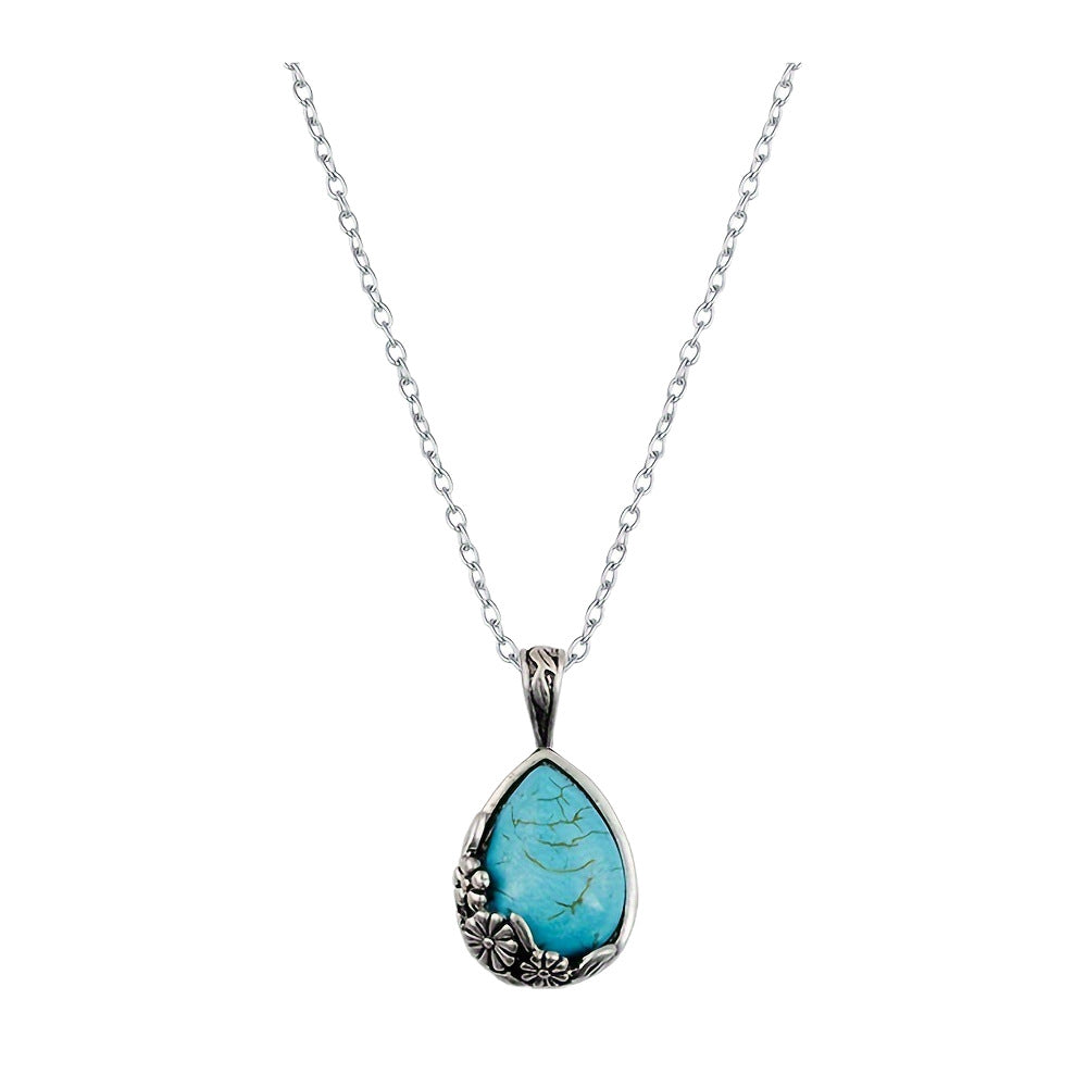 Estelle Ornament Pendant Necklace | White Gold