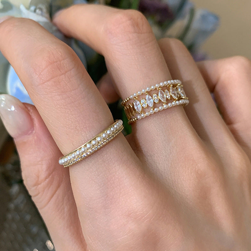 Eloise Vale Ring Set | Gold
