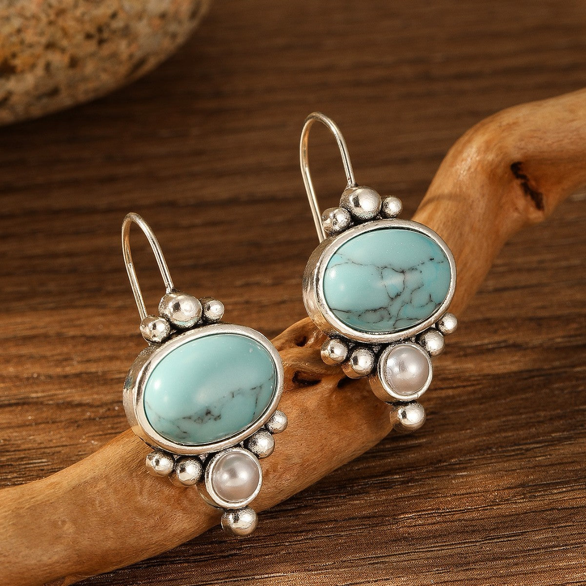 Brielle Shorelight Earrings | White Gold