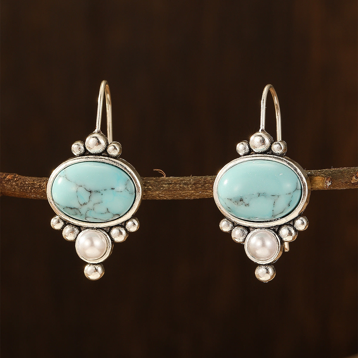 Brielle Shorelight Earrings | White Gold