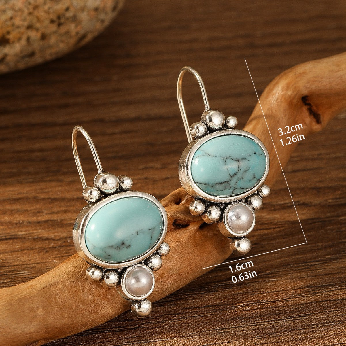 Brielle Shorelight Earrings | White Gold