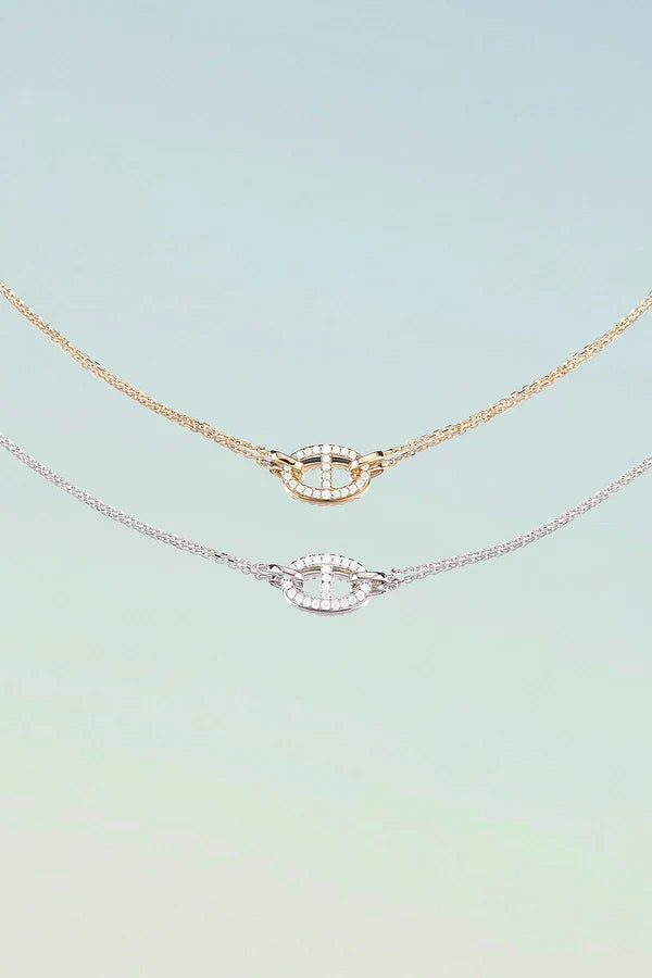 Lila Marina Necklace | Gold