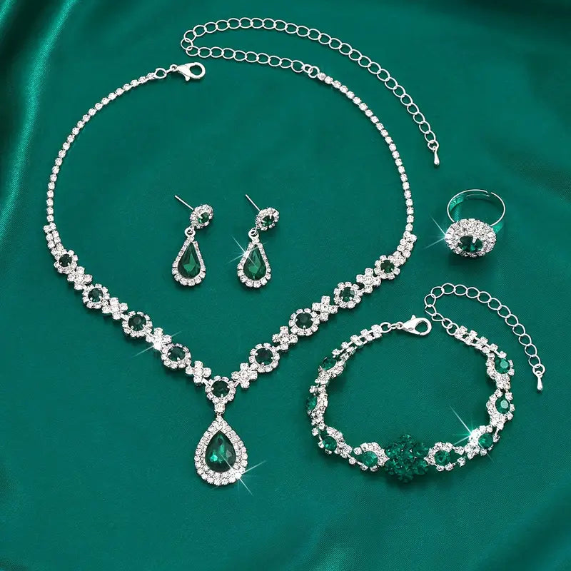 Alessia Lyselle Jewelry Set | White Gold