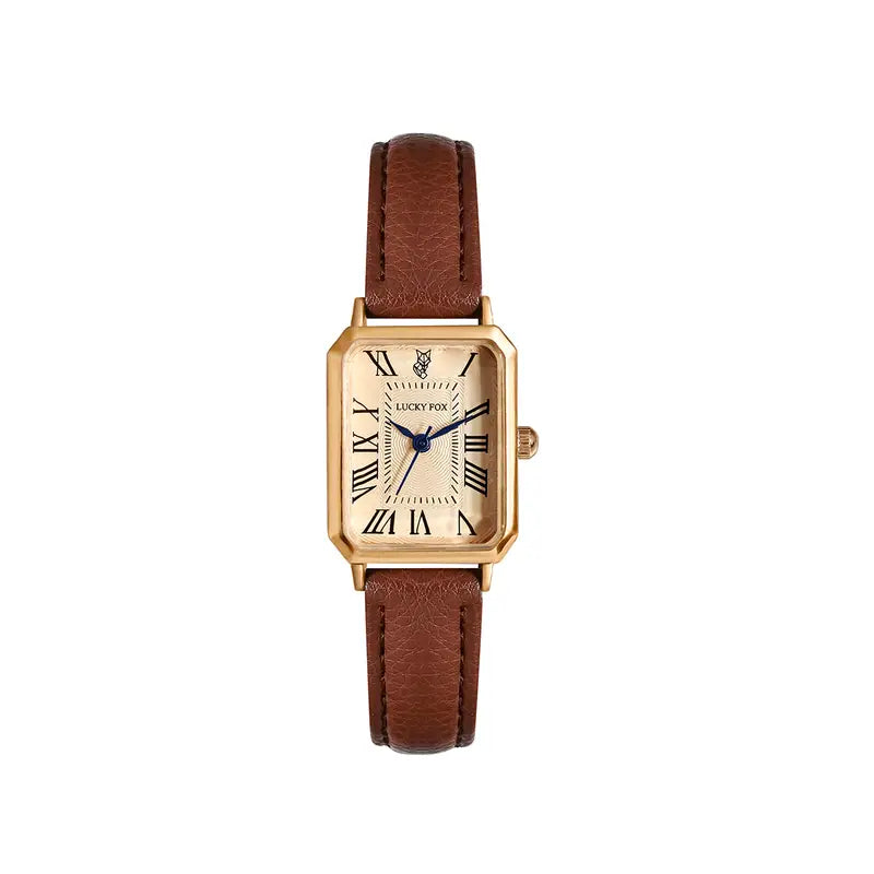 Vivienne Crest Watch | Gold