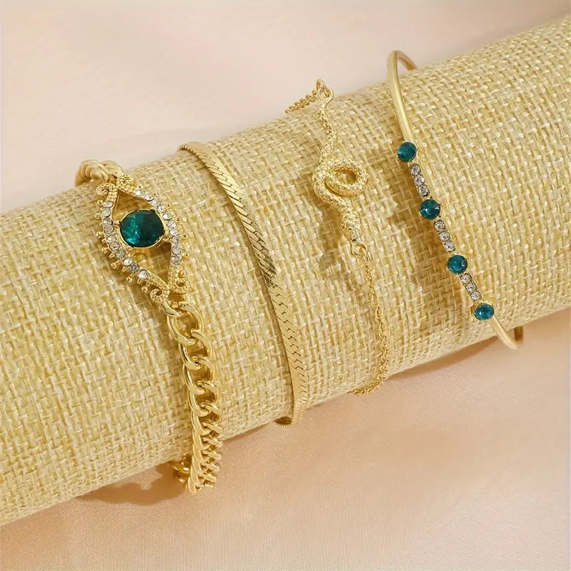 Selena Virelle Bracelet Set | Gold