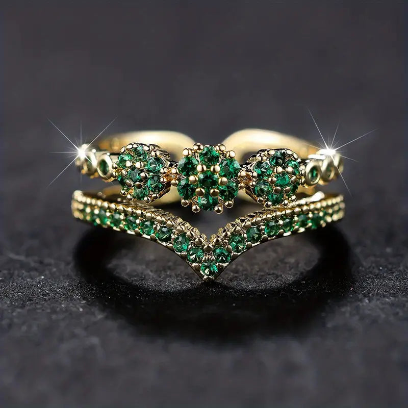 Nerina Valemont Ring | Gold