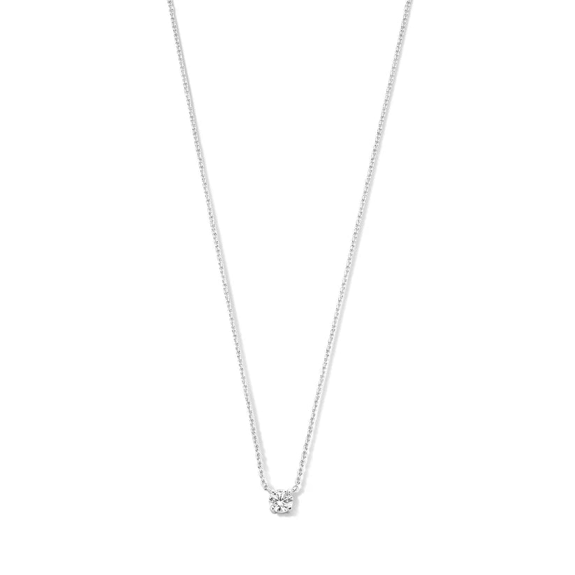 Chloé Moissanite Stone Necklace | Gold