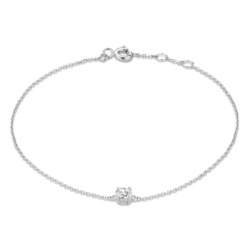 Chloé Moissanite Stone Bracelet | Gold